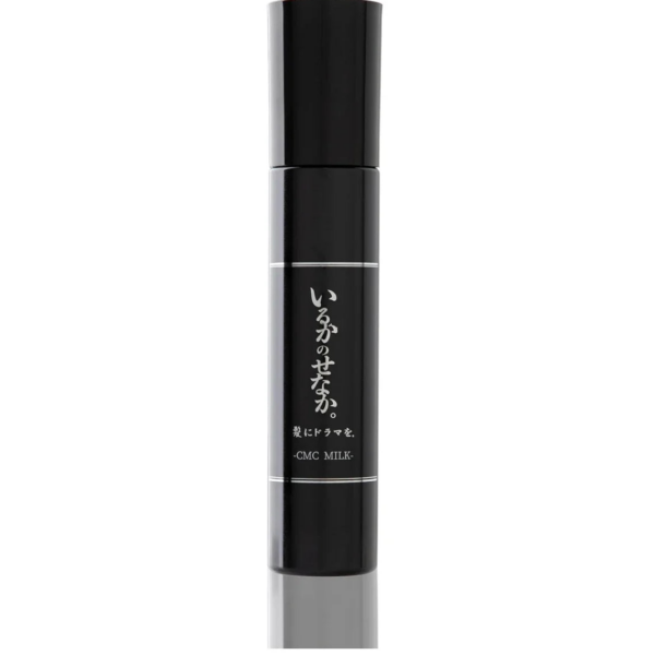 Tsururincho CMC Milk No-Rinse Hair Treatment 140g, Dolphin’s Back Formula, smooth glossy finish, ideal for daily hair care
