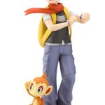 KOTOBUKIYA Artfx J Lucas With Chimchar 1/8 Figure Pokemon
