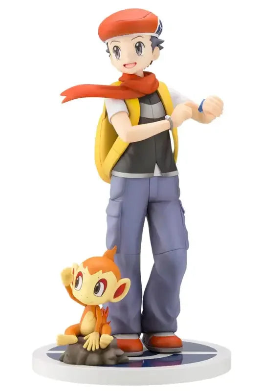 7520120d-kotobukiya-artfx-j-lucas-with-chimchar-18-figure-pokemon-488 KOTOBUKIYA Artfx J Lucas With Chimchar 1/8 Figure Pokemon