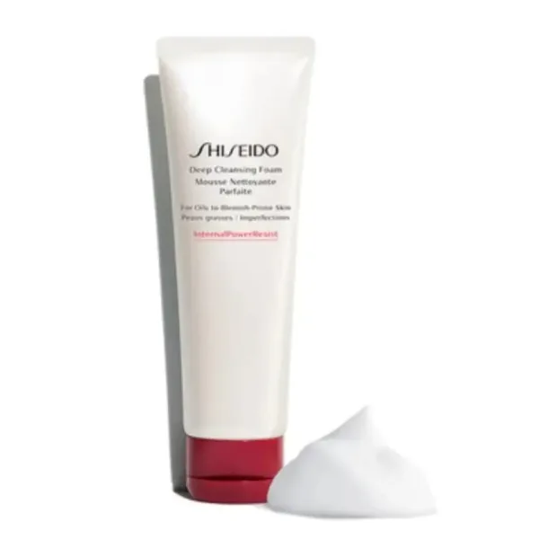 Shiseido Deep Cleansing Foam For Oil To Blemish-Prone Skin 125g - Japanese Skincare