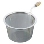 Takekoshi Stainless Steel Tea Strainer Bamboo Handle 69 - 74mm