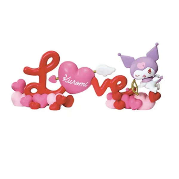 15cm Sanrio Kuromi Words Collection, Random Design, designed for Sanrio collectors