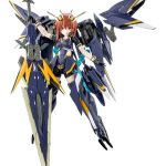 Megami Device Alice Gear Aigis Kanagata Sumi [Wakataki] Height Approx 180Mm Non - Scale Plastic Model