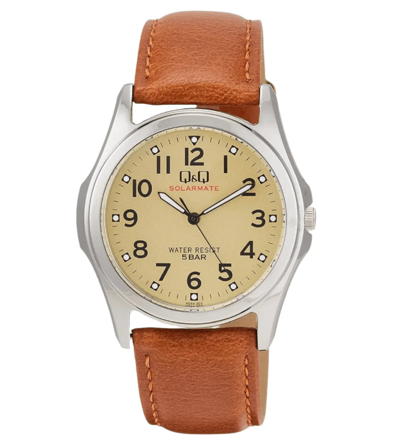 812402b6-s-watch-solar-waterproof-leather-strap-brown-braun-watch-analog-quartz-vintage-7519206 Citizen Q&Q H044 - 303 Men's Watch, Solar, Waterproof, Leather Strap, Brown, Braun, Watch Analog, Quartz, Vintage