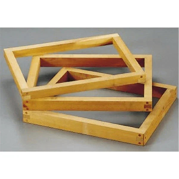 Miyabi Urushi Castella Sponge Cake Wood Mold Frame 379x288mm (4-Kin) - 45mm (1.5-Sun) - YOYO JAPAN