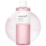 MEDICUBE PDRN Pink Cica Soothing Toner, 250ml, Gentle Hydration, ideal for daily skin prep.