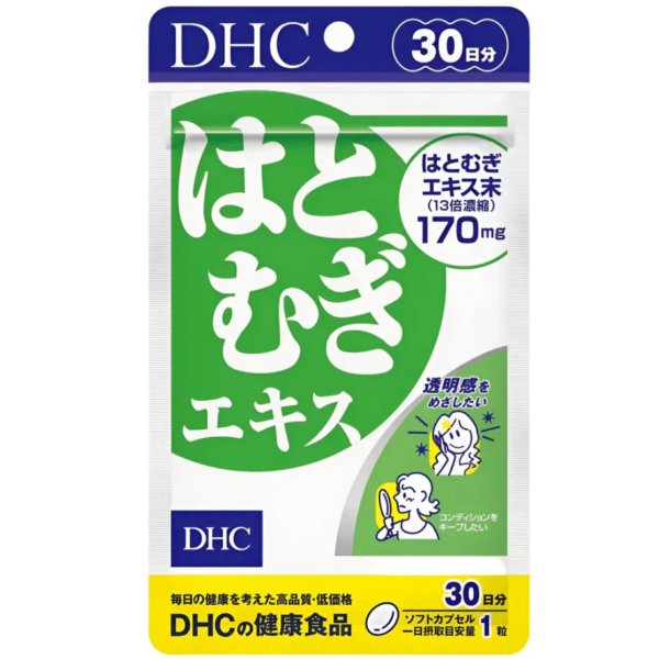 DHC Hatomugi Job's Tears Supplement For Brighter Skin 30 Tablets