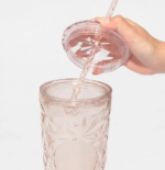 Starbucks Holiday 2025 Cold Cup Tumbler with Ribbon in 710ml, light pink hue, perfect for Christmas sipping