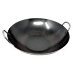Yamada Hammered Iron Double - Handle Wok (1.2Mm Thickness) 39cm