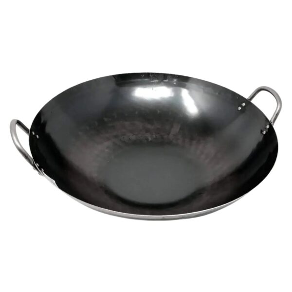 Yamada Hammered Iron Double - Handle Wok (1.2Mm Thickness) 39cm