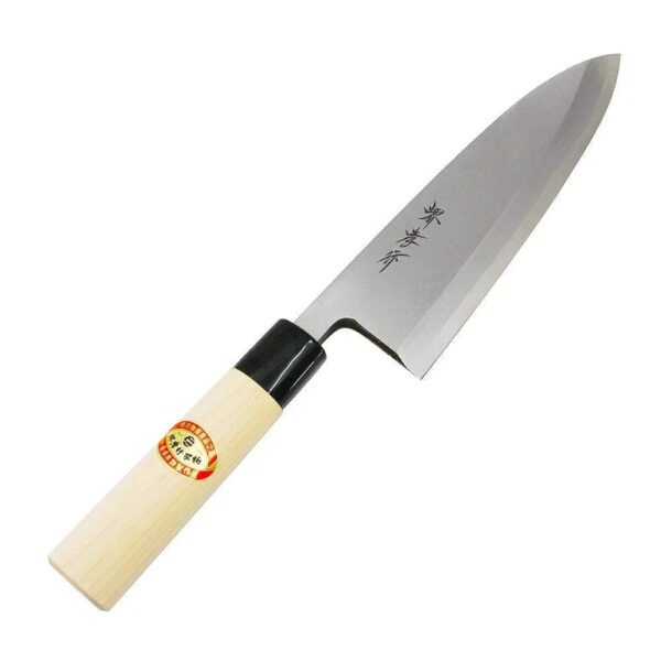 Sakai Takayuki Kasumitogi Shirogami Carbon Steel Deba Knife Deba 150mm (06035) - YOYO JAPAN