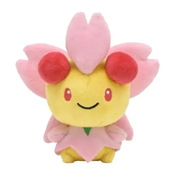 Pokemon Center Original Plush Pokémon Fit Cherrim (Positive Form) - Stuffed Animals