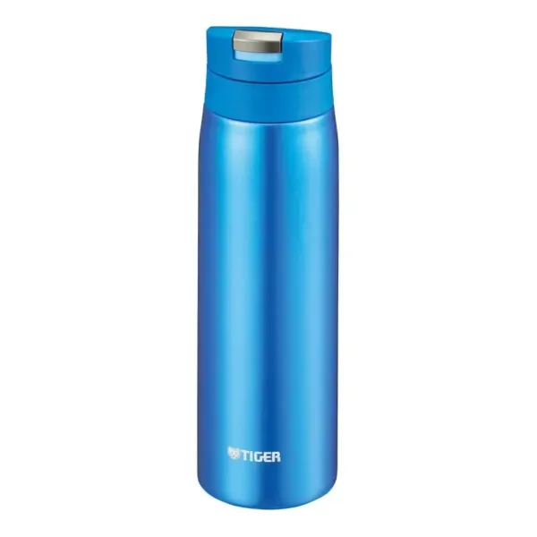Tiger Water Bottle 500Ml Sahara Mug Stainless One Touch Lightweight Sky Blue Mcx - A501Ak