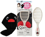 Wet Brush Speed Dry Pingu Hair Brush & Hair Towel Set