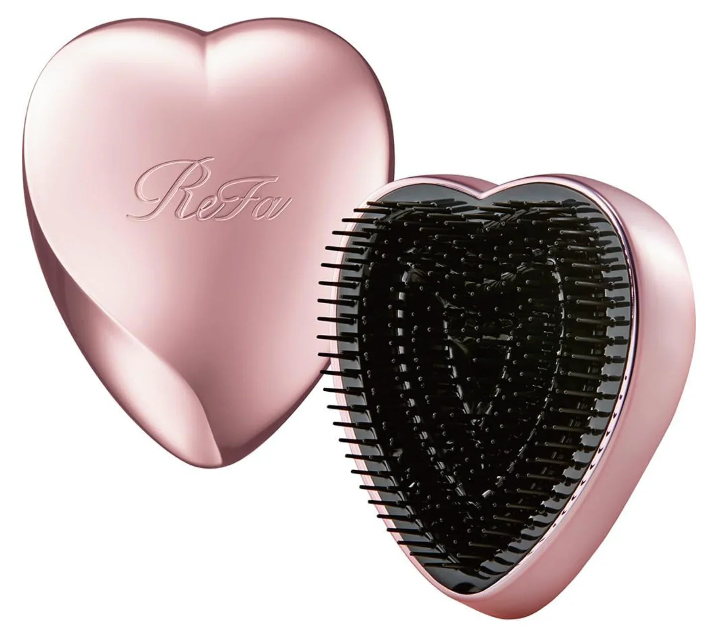 9e5bffbe-haircare-refa-heart-brush-rose-gold-01-yoyojapanstore ReFa HEART BRUSH Rose Gold, compact size, gentle bristles, ideal for daily hair care