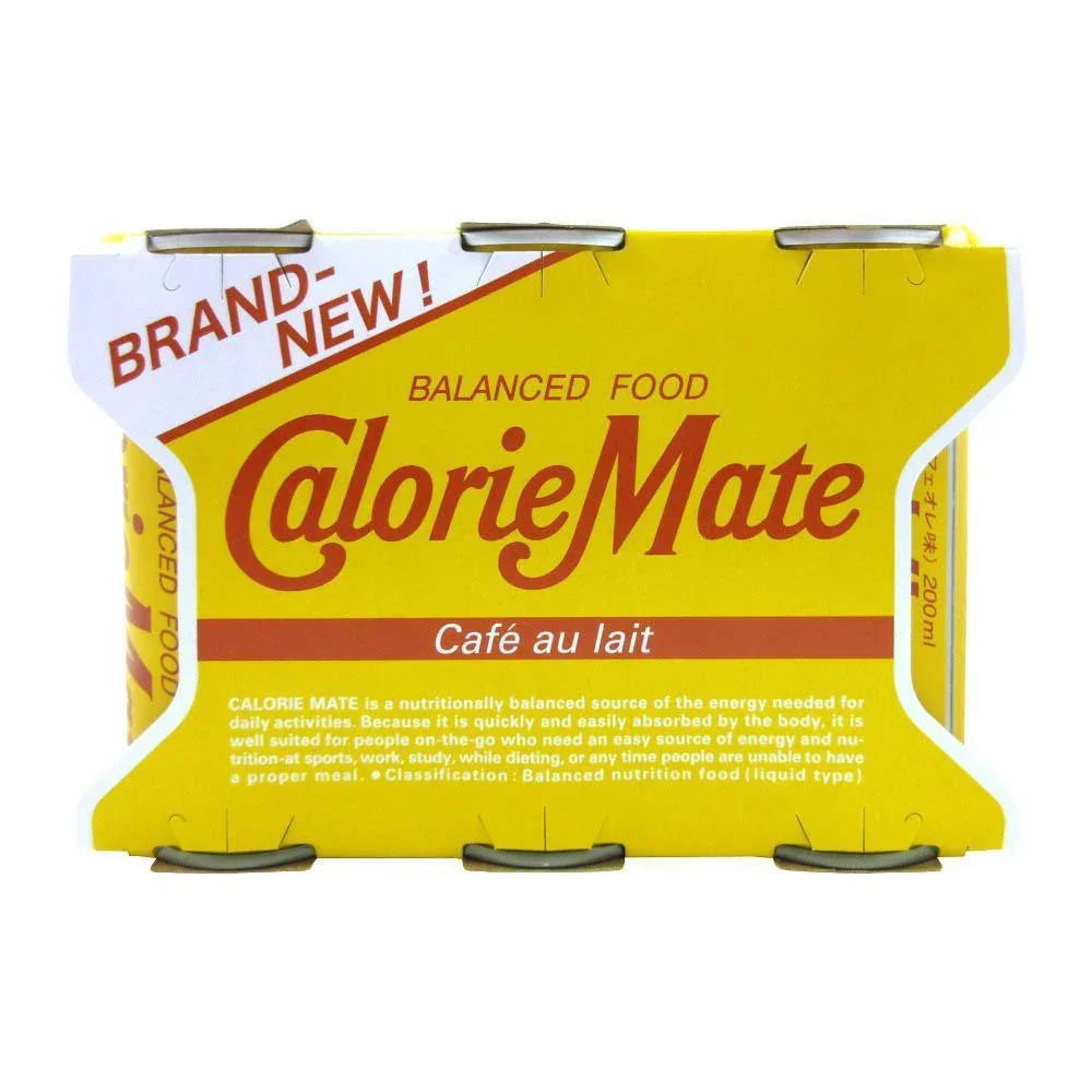a02231ee-alorie_20Mate_20Drink_20Cafe_20au_20Lait_20Coffee_20Milk_20200ml_20_28Pack_20of_203_29 Otsuka Calorie Mate Drink Cafe au Lait Coffee Milk 200ml (Pack of 3) - YOYO JAPAN