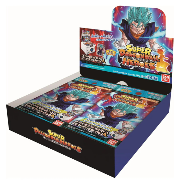 Bandai Super Dragon Ball Heroes Extra Booster Pack (Box), 20 packs, rare cards, ideal for collecting