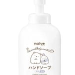 Naive Peach Foam Hand Soap Sumikko Gurashi Design Dispenser 500ml
