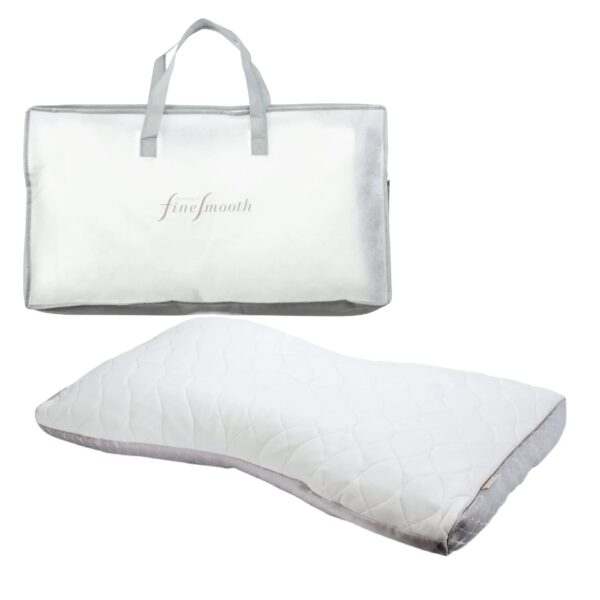Nishikawa Fine Smooth Pillow, 70x43cm, patented 3D structure, ideal for restful sleep