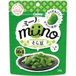 Calbee Miino Salted Green Broad Beans Chips (Pack of 12)