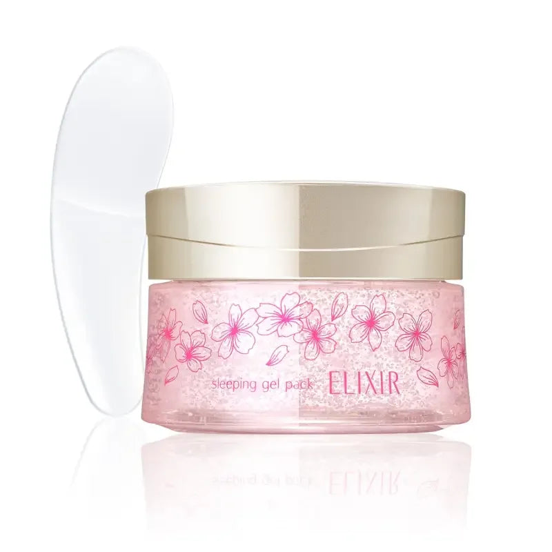 Shiseido Elixir Superieur Sleeping Gel Pack Sakura Scent 105g Limited - - Skincare