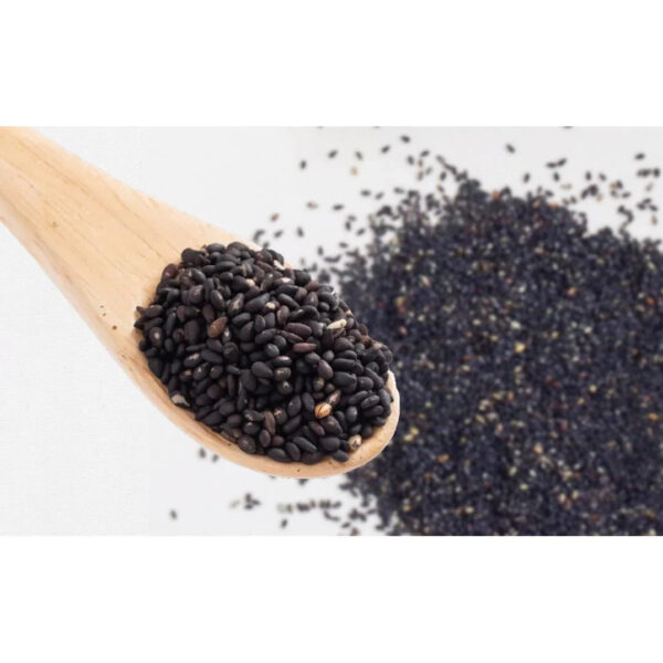 Manten Roasted Japanese Black Sesame Seeds From Kyushu 30g - YOYO JAPAN