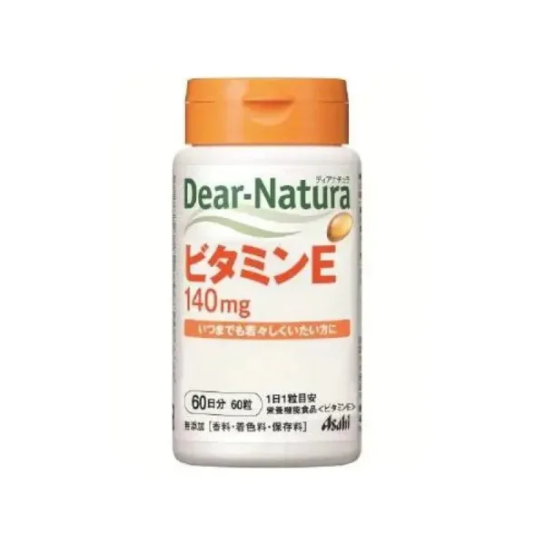 Dear - Natura vitamin E 60 capsules - Japanese Vitamins