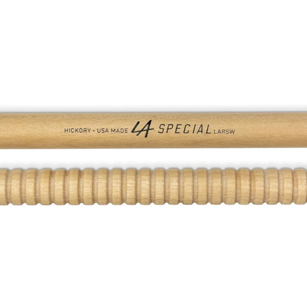 203.2 x 19.1 mm PROMARK La Special LARSW Rhythm Stick, notched design, designed for junior music teachers