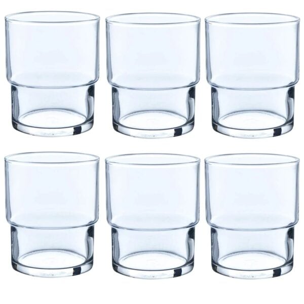 Toyo Sasaki Glass Tumbler Set 200Ml 6Pcs Japan Dishwasher Safe Father'S Day Gift 00345Hs