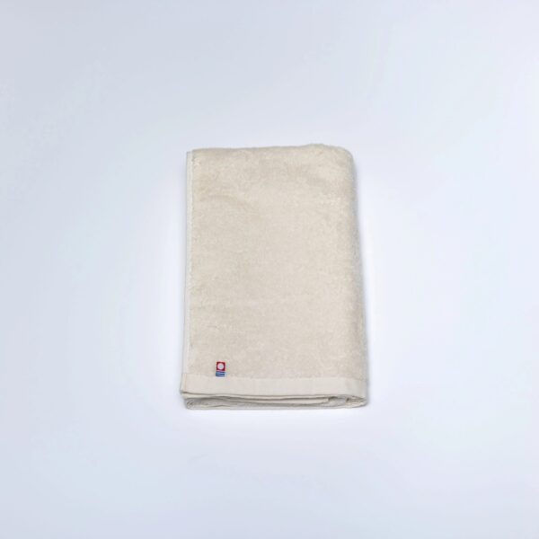True Organic Natural Cotton Imabari Bath Towel 65×130cm, ultra-soft texture, ideal for daily bathing