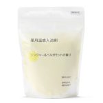 MUJI Medicinal Warming Bath Salts, Ginger And Bergamot Scent (360g)