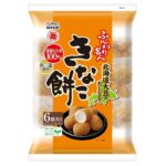 Funwari Meijin Mochi Puffs Snack Kinako Flavor, 75g, melt-in-the-mouth texture, ideal for light afternoon snacking
