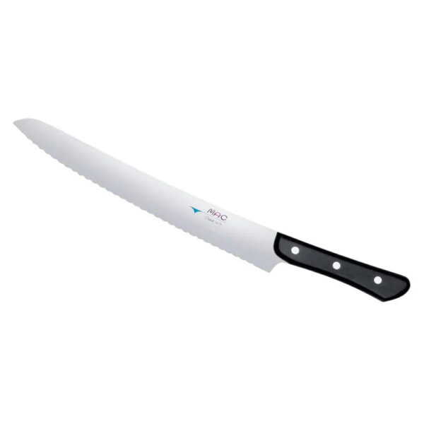 Mac Superior Bread Knife, 270 mm blade, serrated edge, ideal for slicing artisan bread