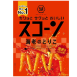 Koikeya Scorn Crispy & Rich Shrimp Corn Puffs Snack, 73g Pack of 3, bold flavor, ideal for savory snacking