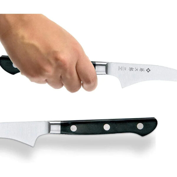 70mm Tojiro DP Cobalt VG10 Peeling Knife F-799 designed for precise kitchen preparation