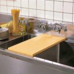 380x210x13mm Asahi Cookin' Cut Japan Rubber Cutting Board, knife-protecting elasticity, designed for professional chefs