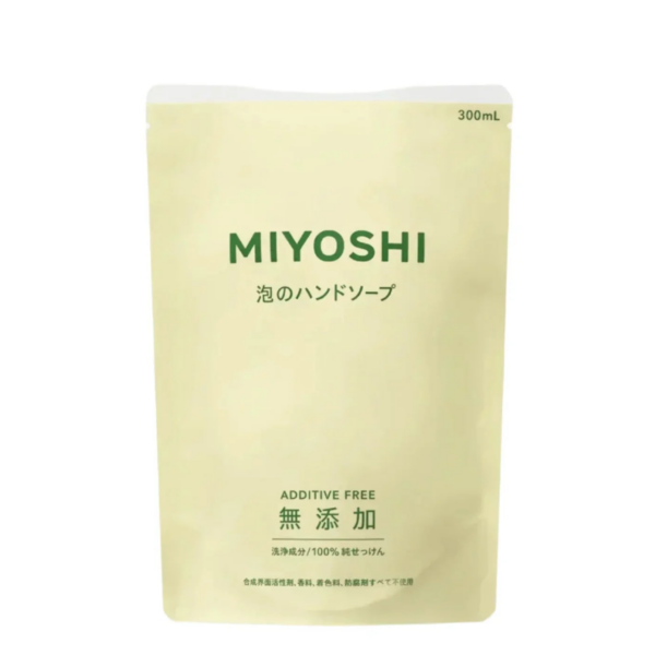 Miyoshi Additive - Free Gentle Foam Hand Soap Refill 300ml