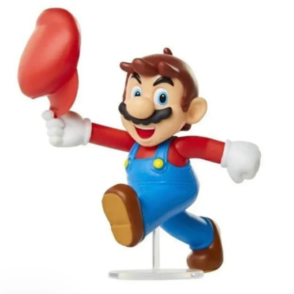 Nintendo Super Mario Figure Collection Mario 02, 1 Figure, Iconic Pose, ideal for Home Decor