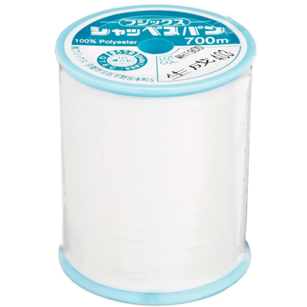 Fujix Schappe Spun No. 60 Sewing Thread, 700m, Silk System technology, ideal for general sewing projects