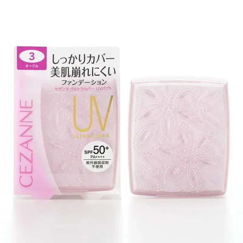 cf526e88-ver-uv-pact-3-ocher-spf50-pa-11g-perfect-makeup-basecezanne4939553041474makeup-786964 Cezanne Ultra Cover UV Pact 3 Ocher SPF50 +/PA ++++ 11g - Perfect Makeup Base
