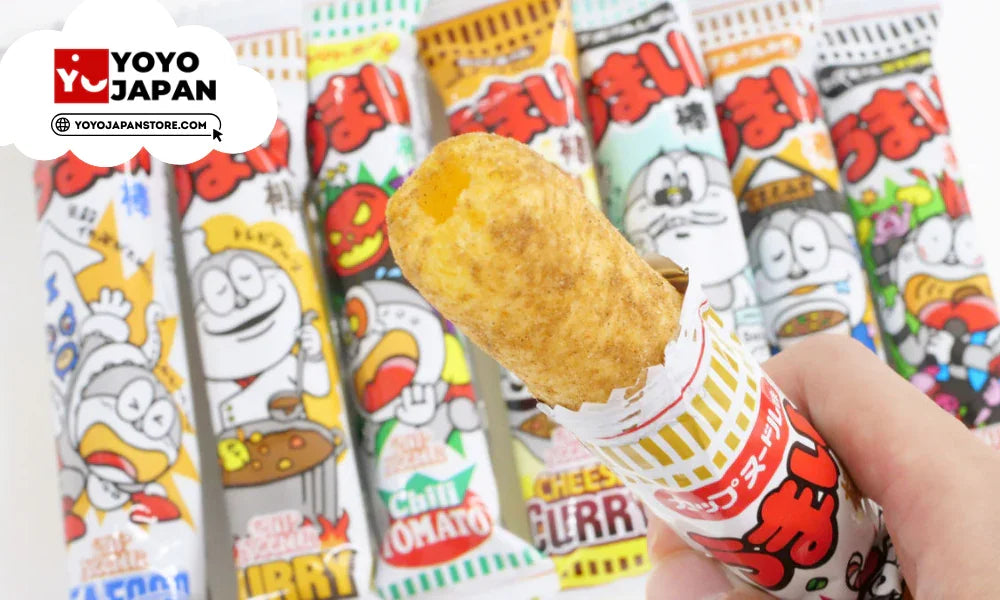 7. Umaibo – Fun Character-Themed Flavors