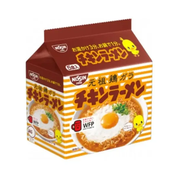 Nissin Chicken Ramen (5 Pack) - FOOD & DRINKS