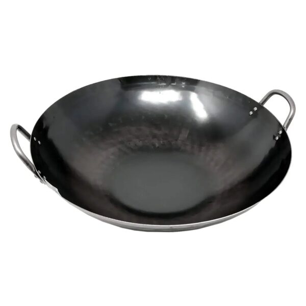 Yamada Hammered Iron Double - Handle Wok (1.6Mm Thickness) 57cm