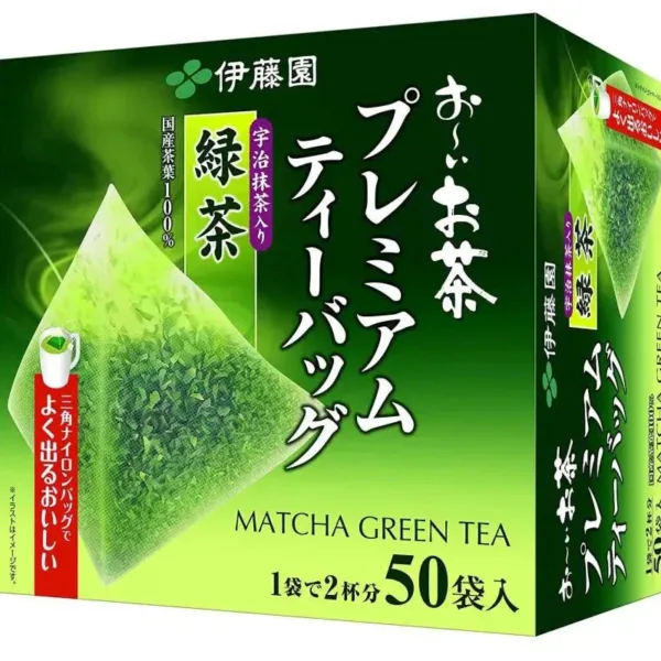 Itoen Oi Oicha Premium Uji Matcha Tea Bag 50 Bags