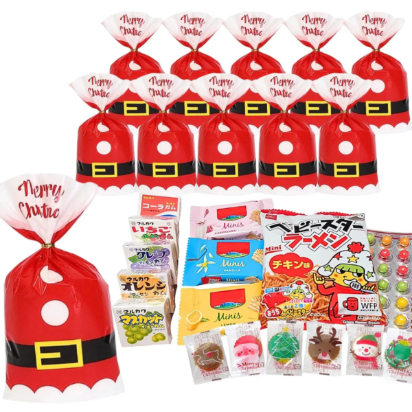 Christmas Petite Gift (10 Pieces), 10 count, festive Japanese treats, ideal for holiday snacking