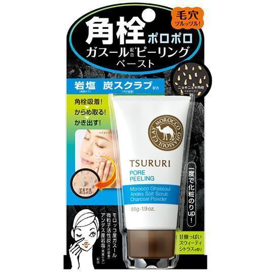 Bcl Tsururi Pore Peeling Ghassoul Paste Scrub 55G - YOYO JAPAN