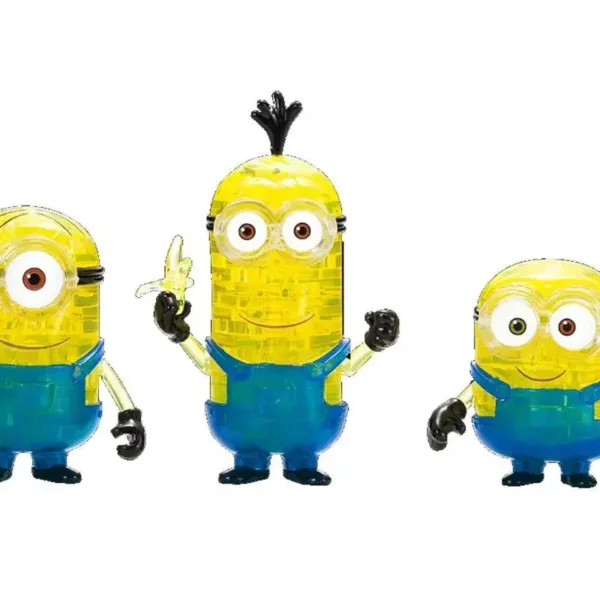 Beverly Crystal Puzzle Minions 97 Pieces Japanese 3D Puzzle Figure