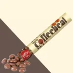 Close-up of Meiji Coffee Beat Jumbo, 105G 6 Pack, featuring milk chocolate for rich flavor