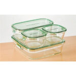 Yi - Style Iwaki Heat Resistant Glass Pst - Prn4G2 Pack & Range System Set Mini Japan
