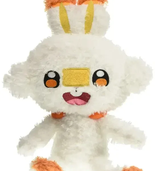 SEKIGUCHI Pokemon Fluffy Plush Doll Scorbunny